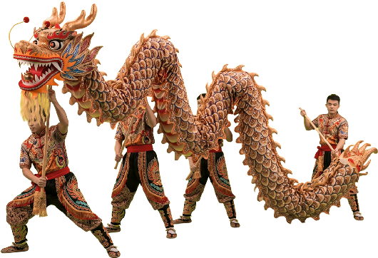 Dragon chino. Danza del dragón